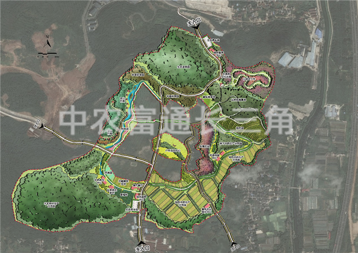 南京都市休閑農業園概念性規劃(圖1) 南京都市休閑農業園概念性規劃(圖1)